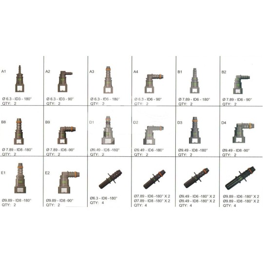 KR9100S Benzin pompası konektörü