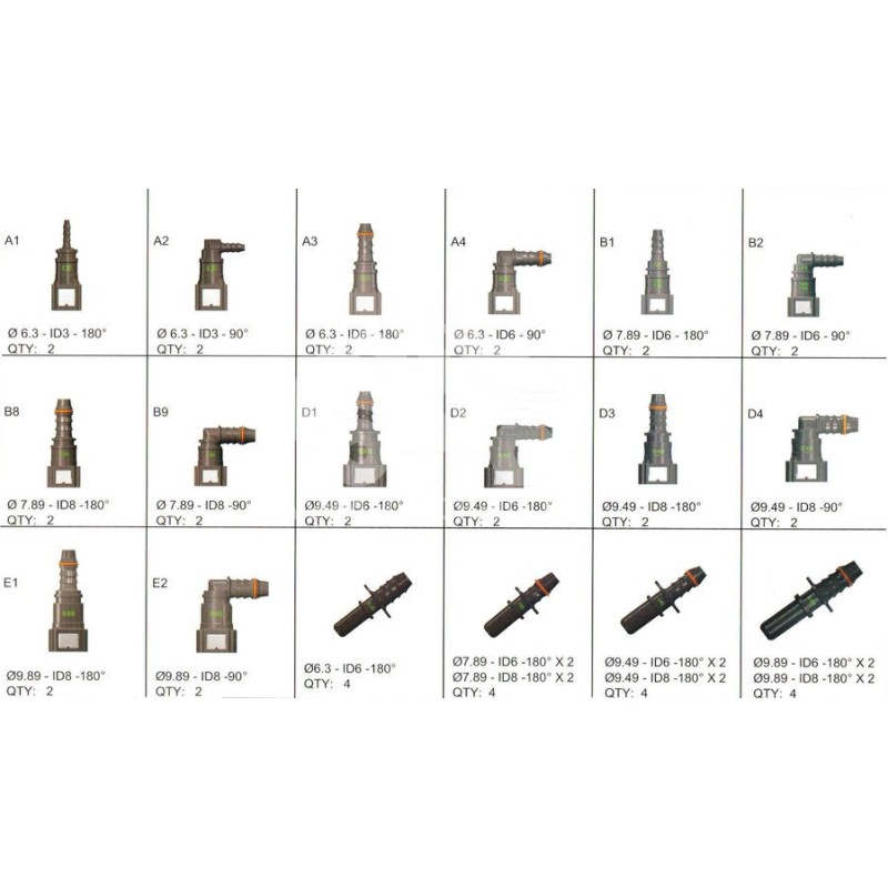 KR9100S Benzin pompası konektörü