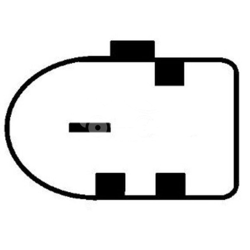 ABV1400 Alternatör kapağı plastik