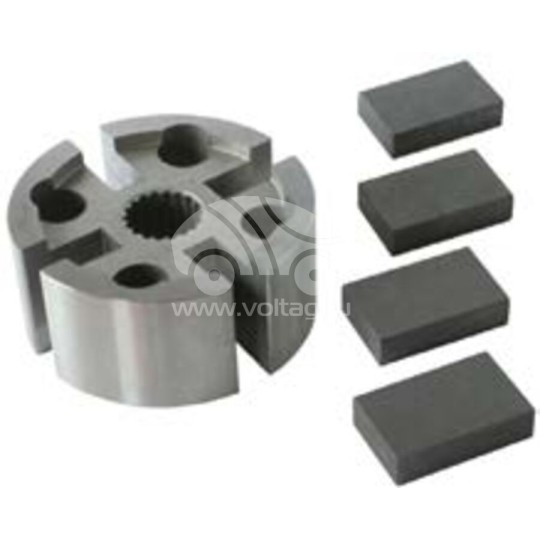 AZN4396 Alternatör vakum pompası rotoru