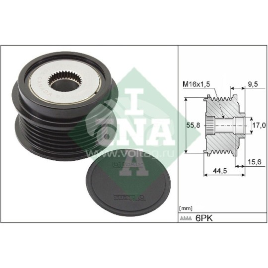 APZ1146 Alternatör Kaplin Kayışı