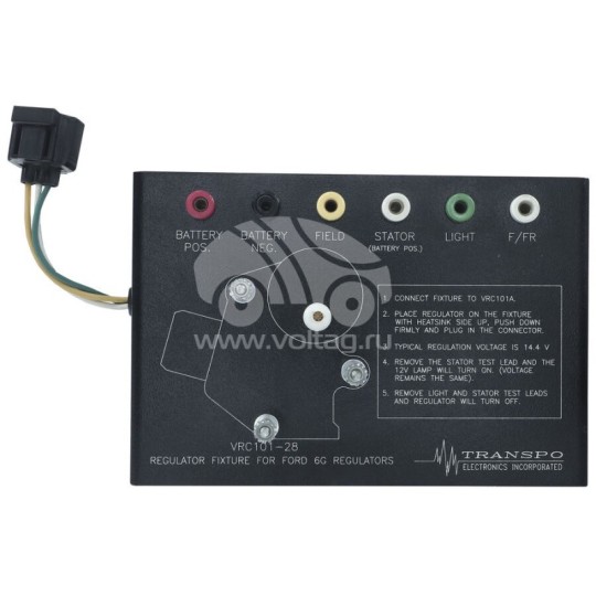 VRC10128 Alternatör röle regülatörleri test cihazı